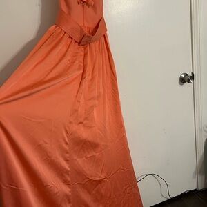 Vera Wang Orange Gown